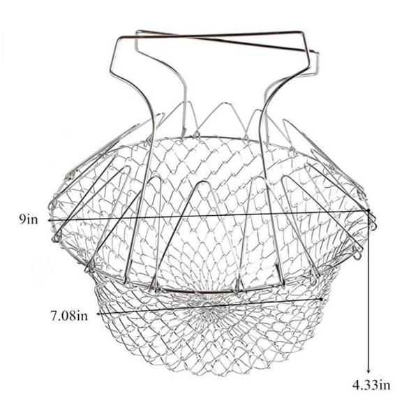 Foldable Cooking Basket