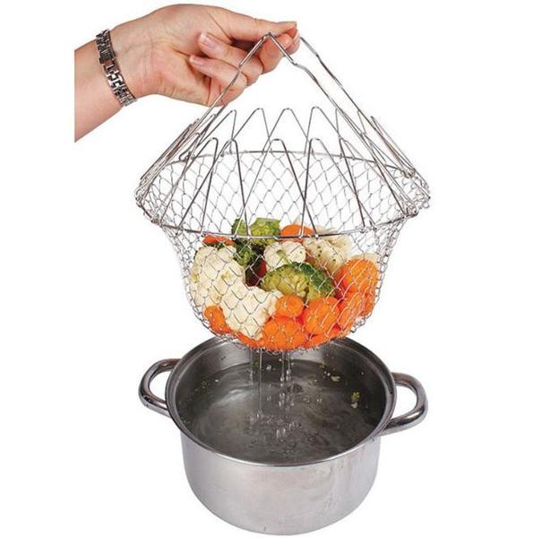 Foldable Cooking Basket