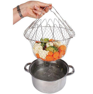 Foldable Cooking Basket