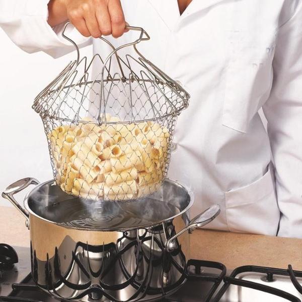 Foldable Cooking Basket