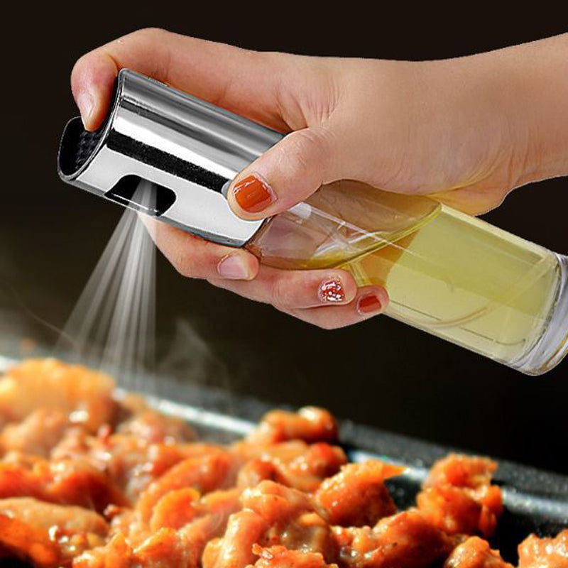Glass Olive Oil Sprayer Oil Spray Bottle Barbecue Water Vinegar Spray fuel Injector Glass Pot for Kitchen Tools Accessories