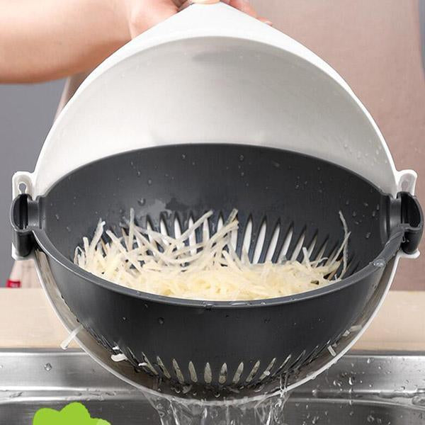 Rotate The Vegetable Cutter