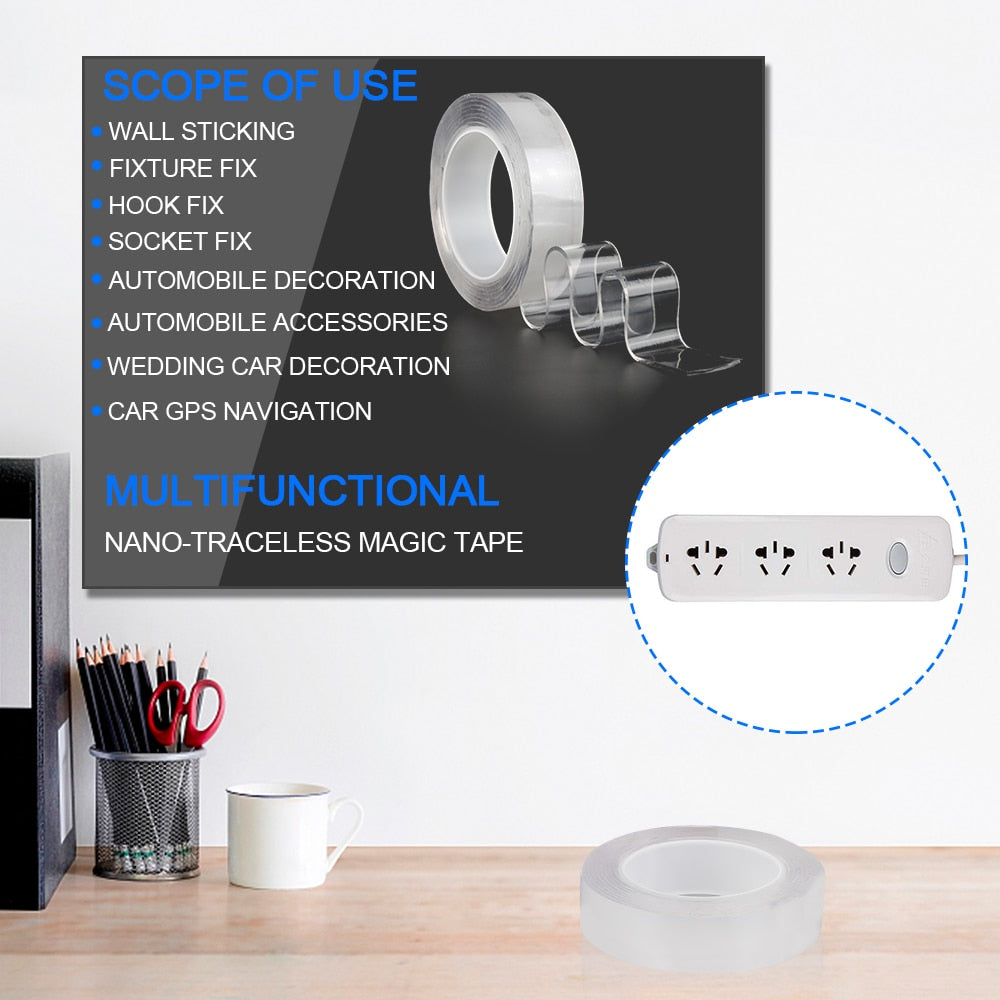 MULTI-PURPOSE NANO SUPER ADHESIVE TAPE ROLL