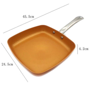 Non-Stick Copper Frying Pan With Ceramic Coating