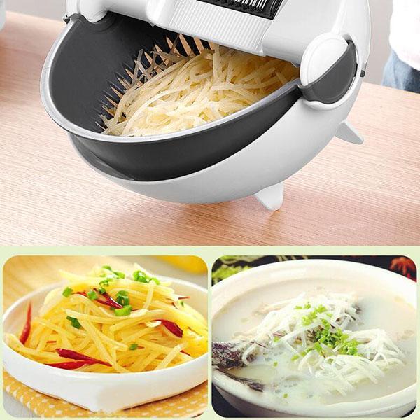 Rotate The Vegetable Cutter