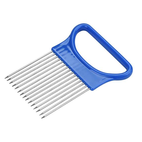 TOMATO ONION VEGETABLES GUIDE SLICING CUTTER HOLDER