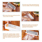 VACUUM FOOD SEALER - FREE 15PCS PLASTIC BAG
