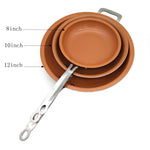 Non-Stick Copper Frying Pan With Ceramic Coating